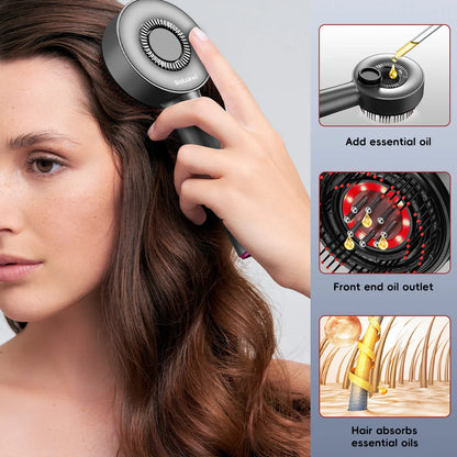 Scalp Massager Brush (Red) – فرشاة تدليك فروة الرأس (حمراء)