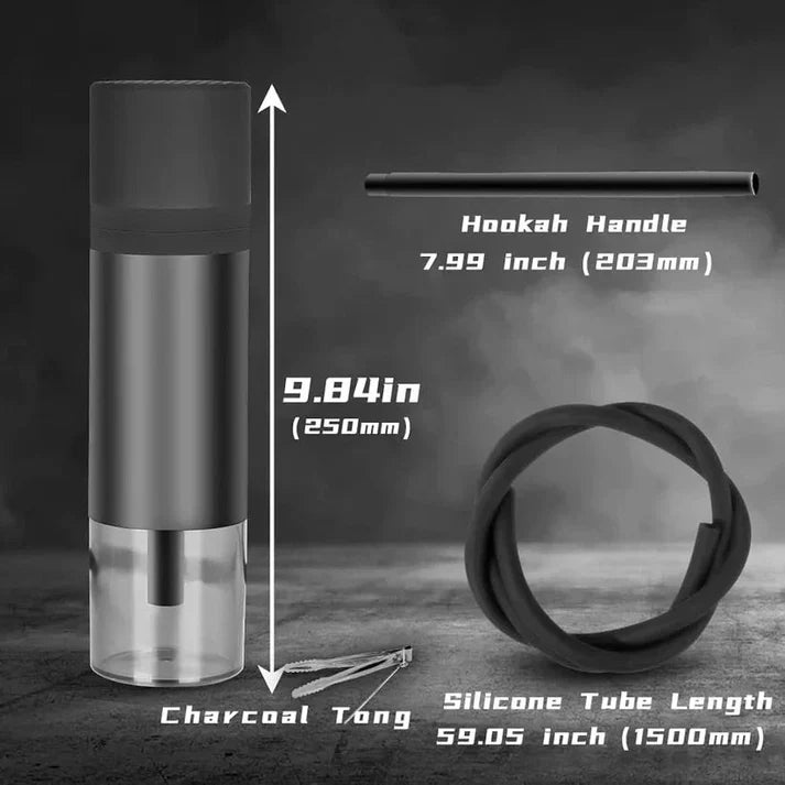 "Portable Car Hookah | Travel Shisha with Cup Holder"